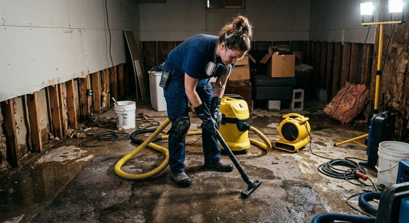 Flood Damage Repair in Gilbert, AZ